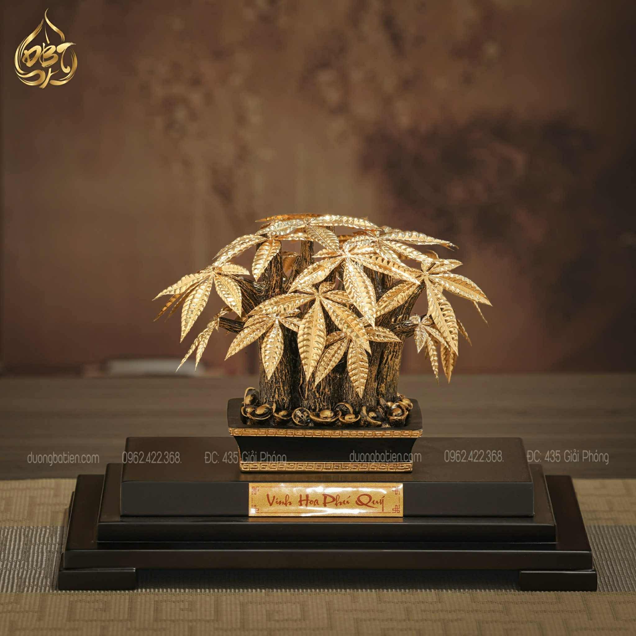 Kim Ngân Mạ Vàng 24K KN5 - Quà Tặng Sếp, Đối Tác Cao Cấp