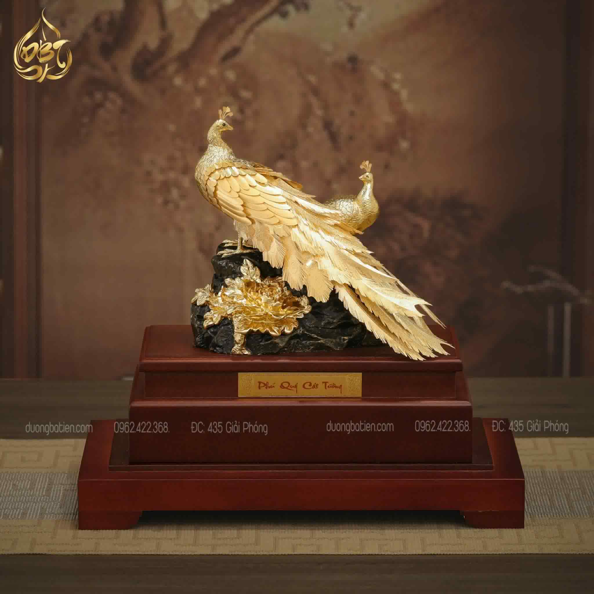 Đôi Chim Công Phú Quý - Quà Tặng Ý Nghĩa